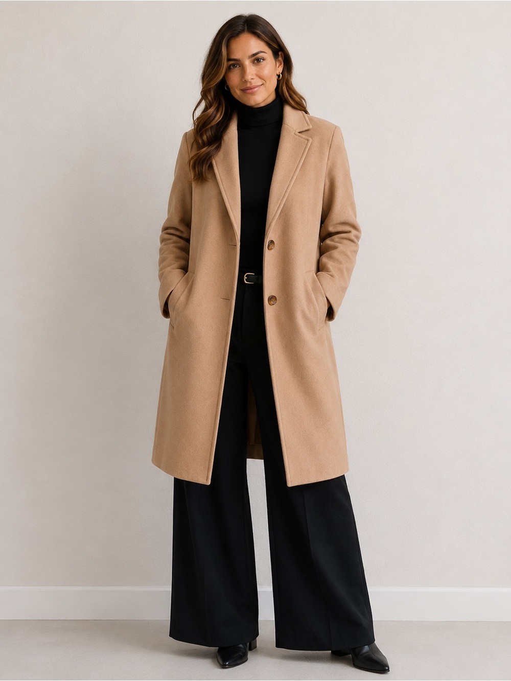 NWR GAP Camel Tailored Coat – Size Medium